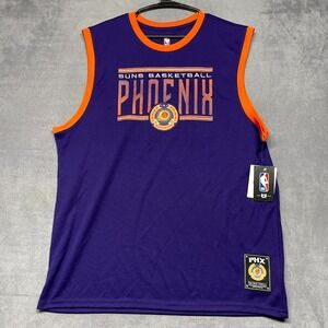 NBA Phoenix Suns Basketball #1 Devin Booker Jersey Mens XL Blue Graphic Print